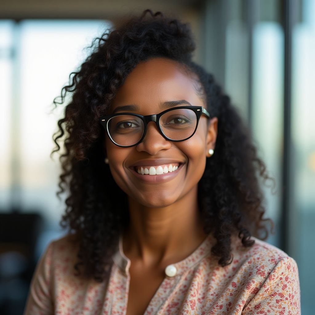 Portrait of Aisha Bello, Head of Programs